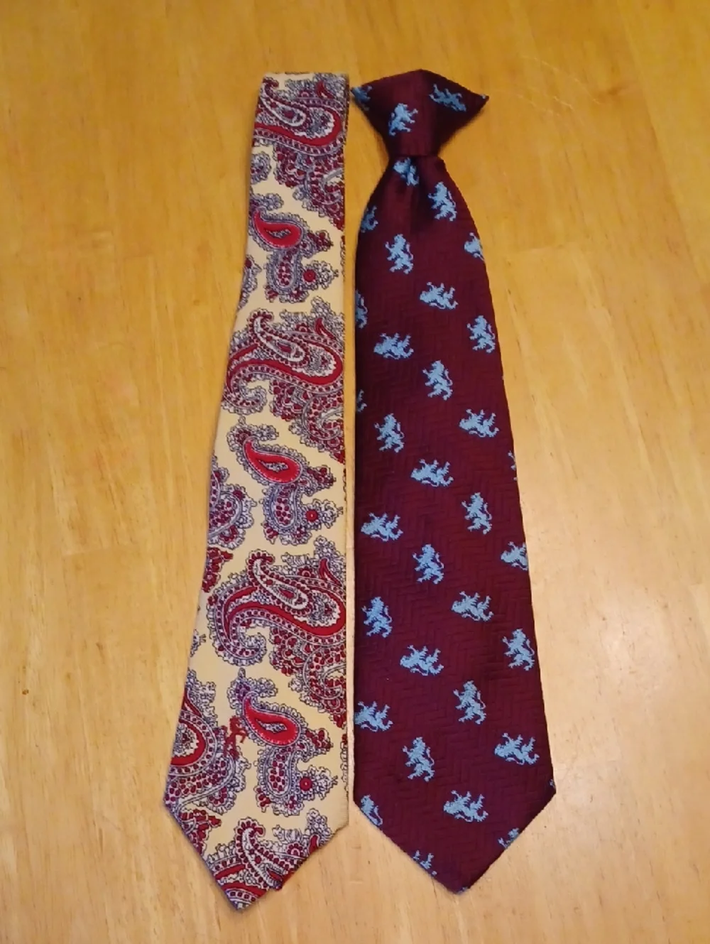 2 Vintage Neck Ties